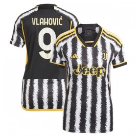 Jalkapallo Pelipaidat/Peliasut Juventus 2023-24 Vlahovic 9 Naisten Kotipelipaita